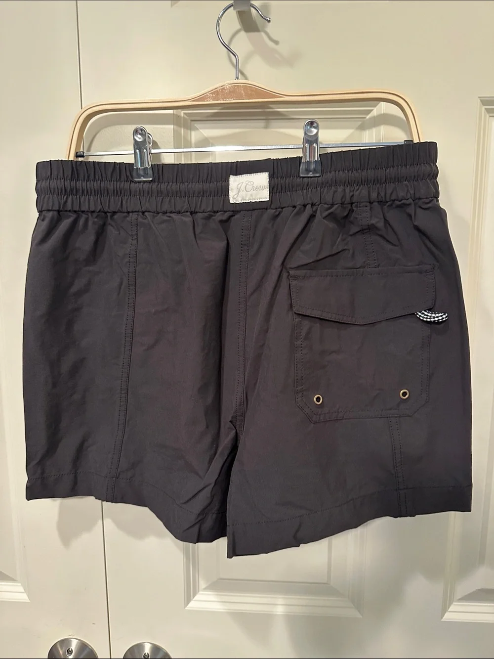 J. Crew Black Drawstring Athletic Shorts